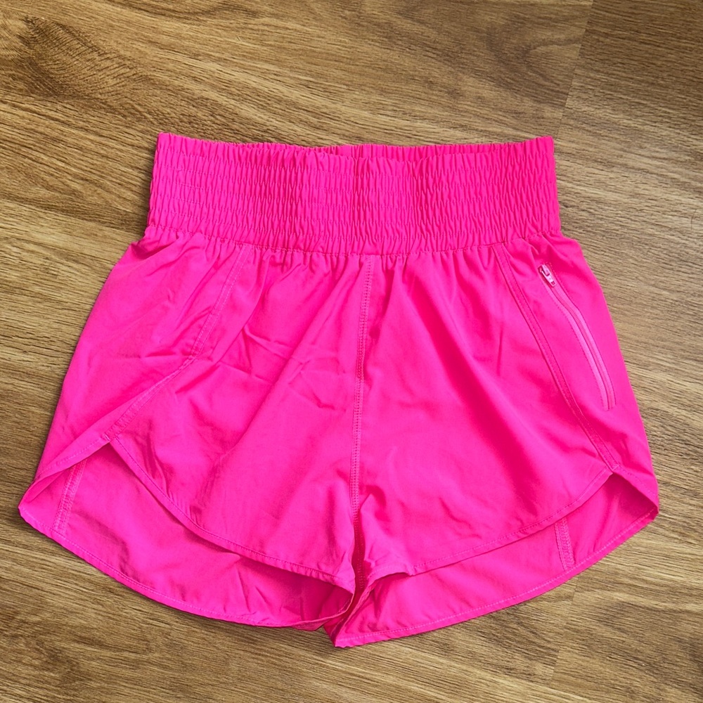 Women's Pink Athletic Shorts